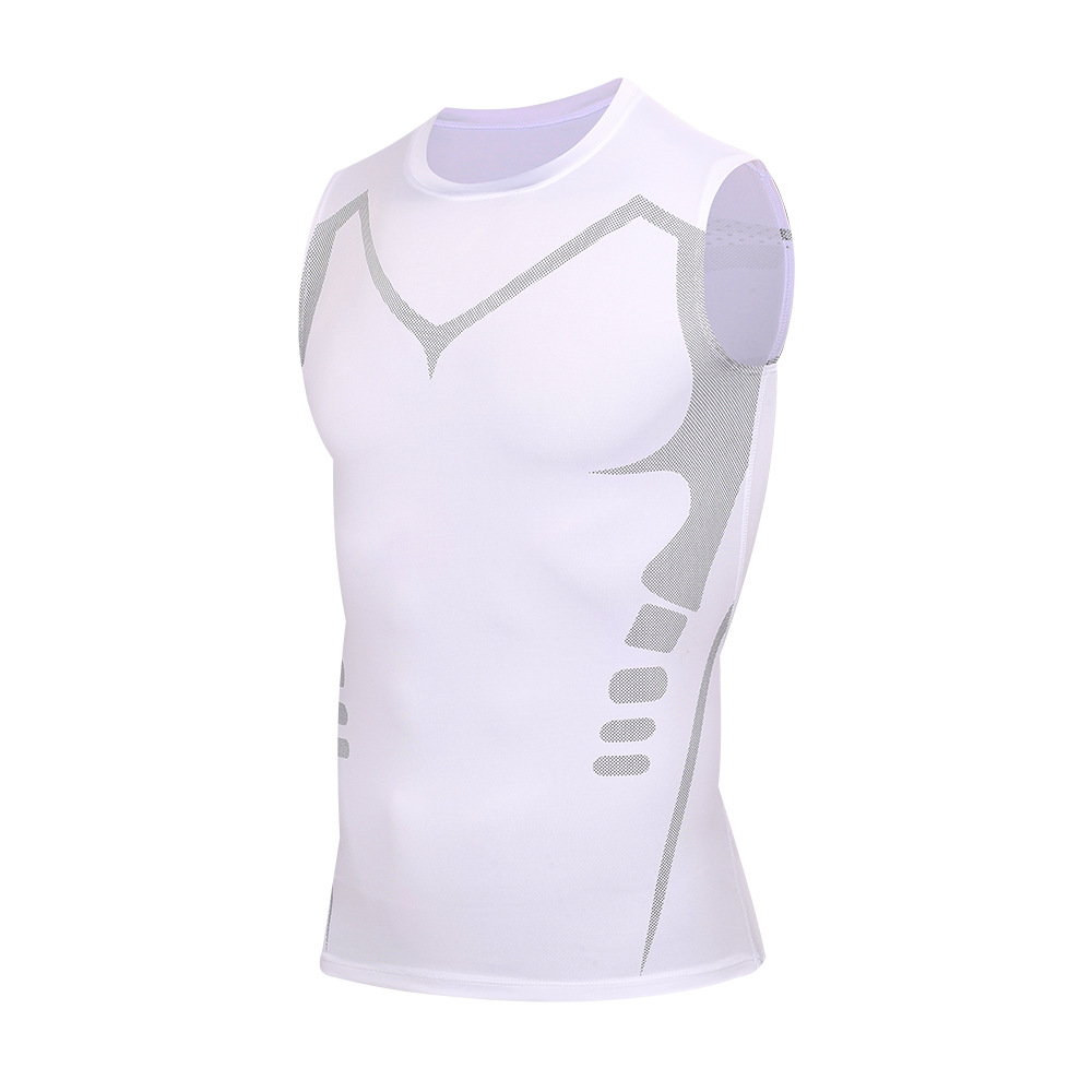 Tank Top Muscle - Camiseta de Compressão Masculina, Regata Estampada
