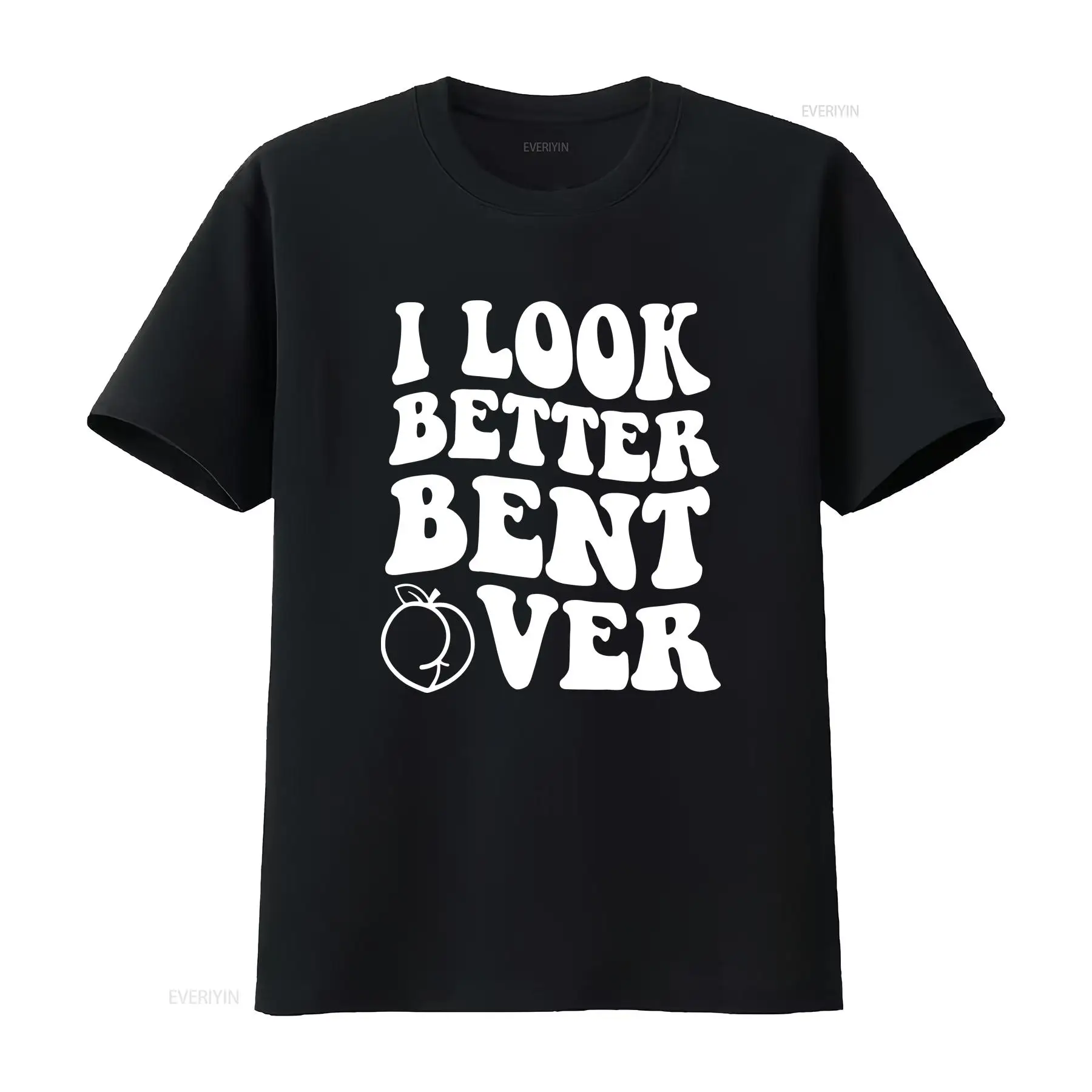 Tee Graphic Print - Eu olhar melhor dobrado engraçado vestuário