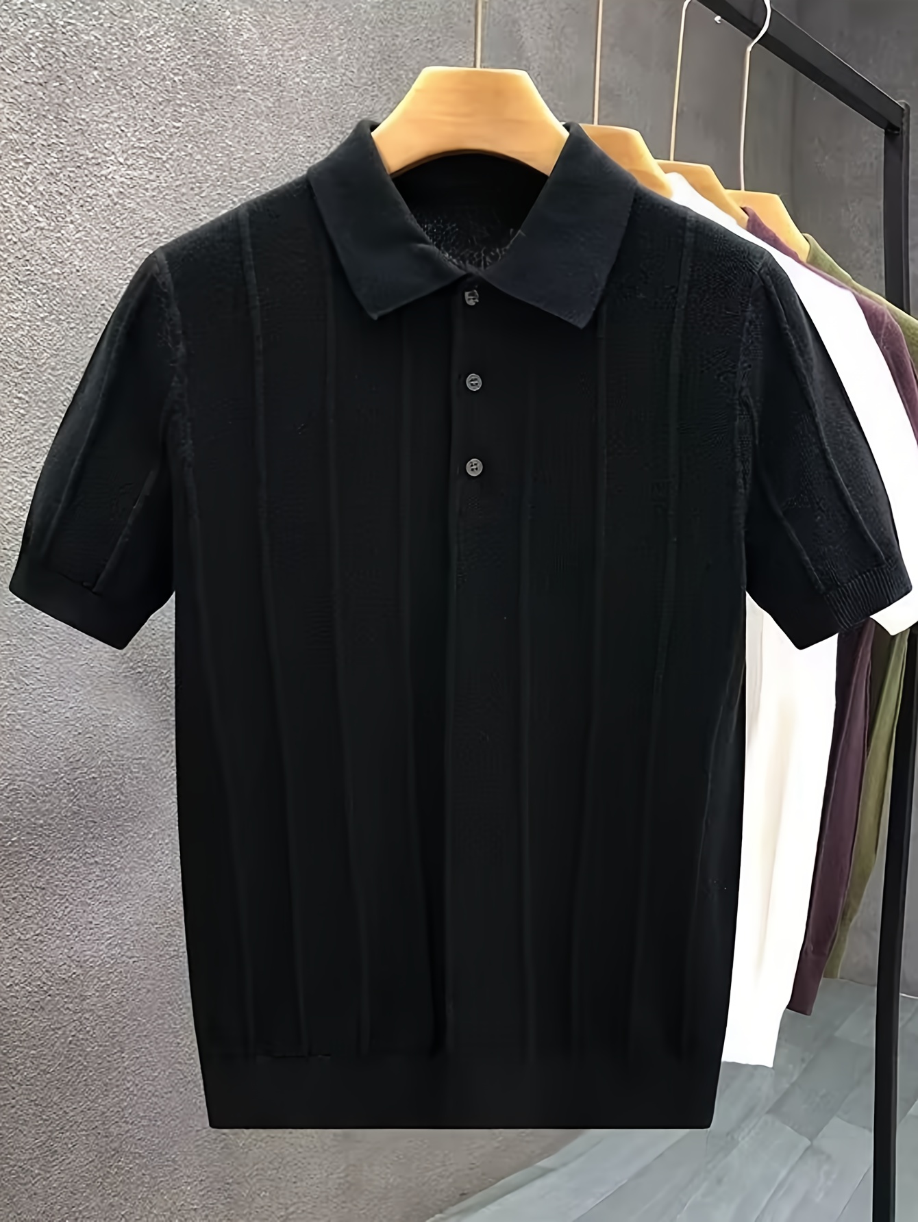 Camisa Polo de Luxo de Alta Qu - Polo Shirt Pique avaliação e preço
