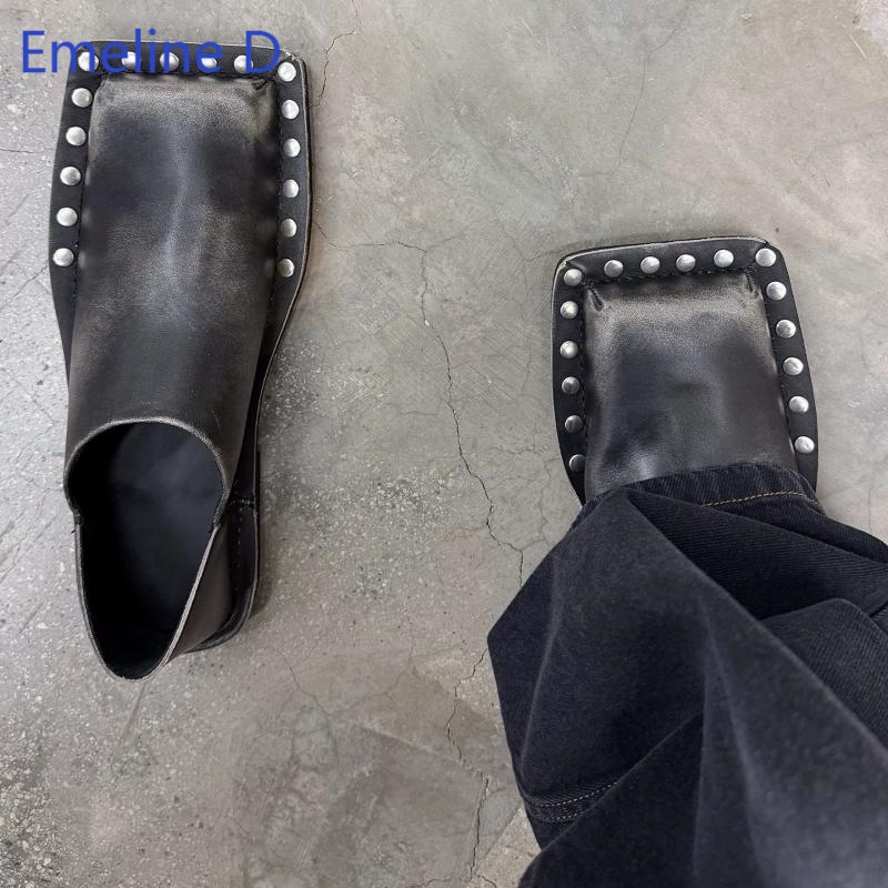 Sandálias Unissex de Bico Quad - Flip Flop Leather Men avaliação e preço