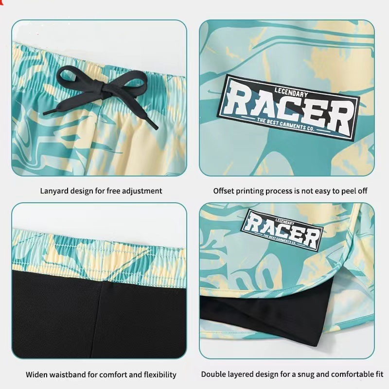Troncos de natação adulto dupl - Swim Trunk Quick Dry avaliação e preço