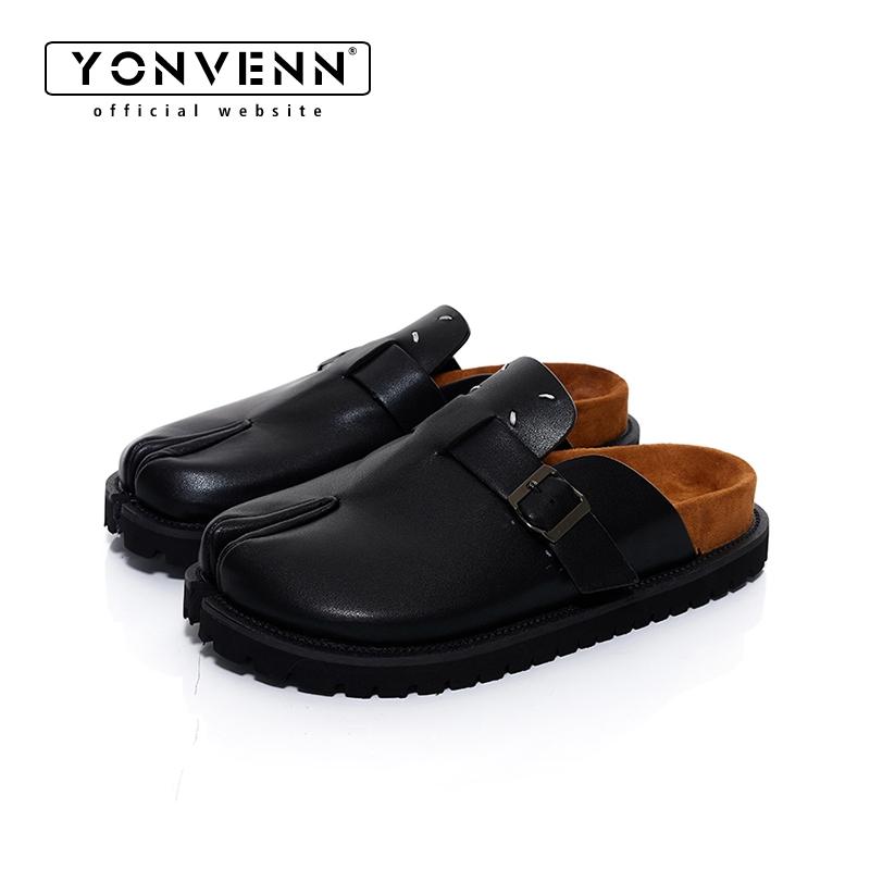 Novos sapatos tabi chinelos de - Flip Flop Leather Men avaliação e preço